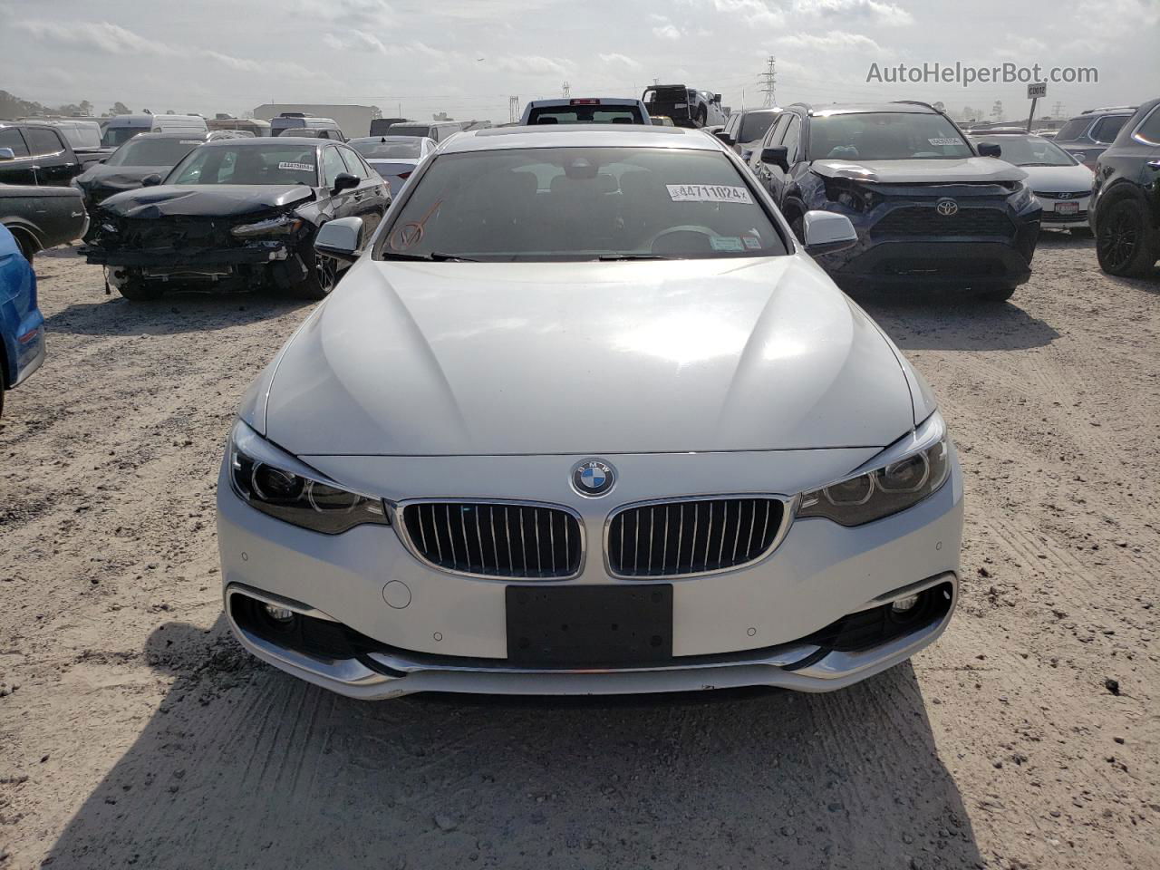 2018 Bmw 430xi Gran Coupe White vin: WBA4J3C50JBG96923