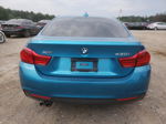 2018 Bmw 430xi Gran Coupe Turquoise vin: WBA4J3C51JBG90791