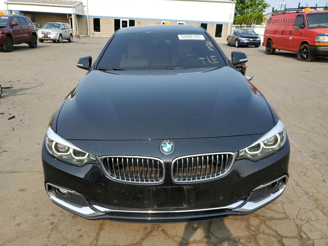 2018 Bmw 430xi Gran Coupe Black vin: WBA4J3C51JBL03573