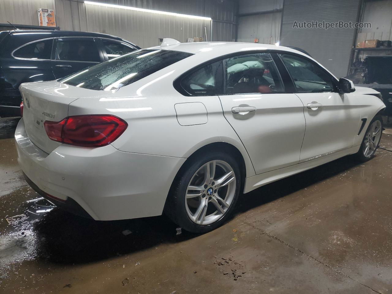 2018 Bmw 430xi Gran Coupe White vin: WBA4J3C52JBB97346