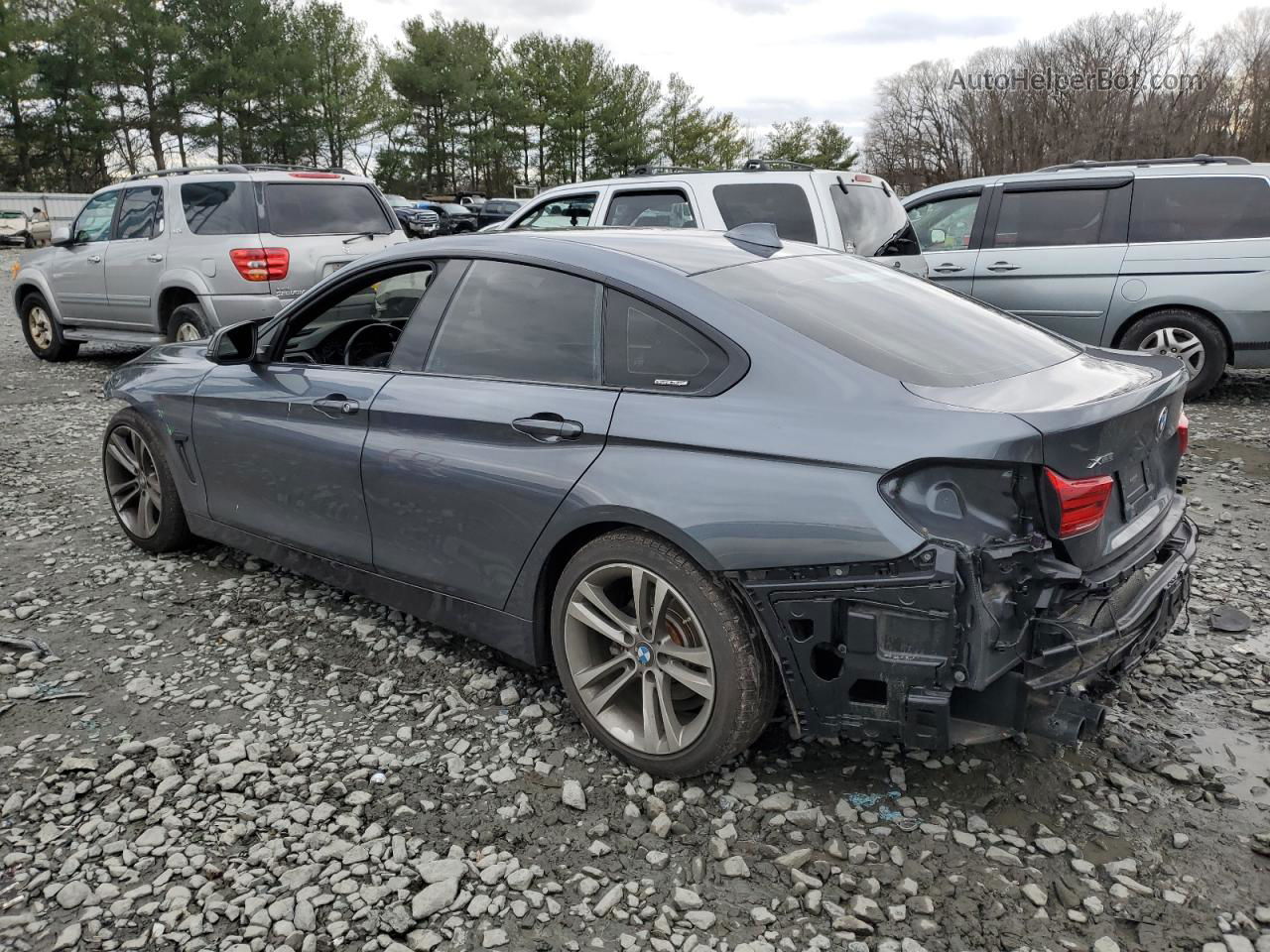 2018 Bmw 430xi Gran Coupe Угольный vin: WBA4J3C53JBG91926