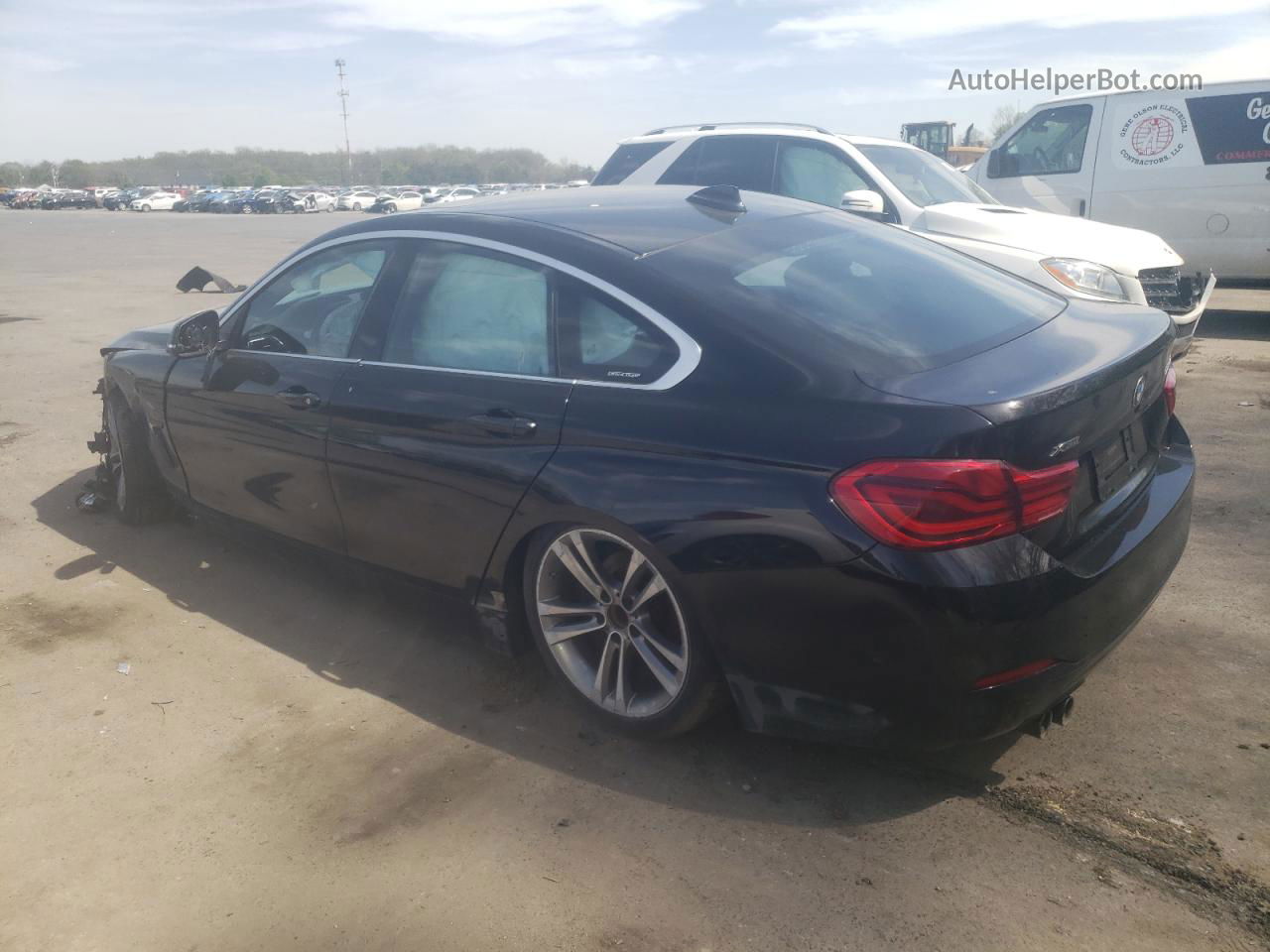 2018 Bmw 430xi Gran Coupe Черный vin: WBA4J3C53JBG96253