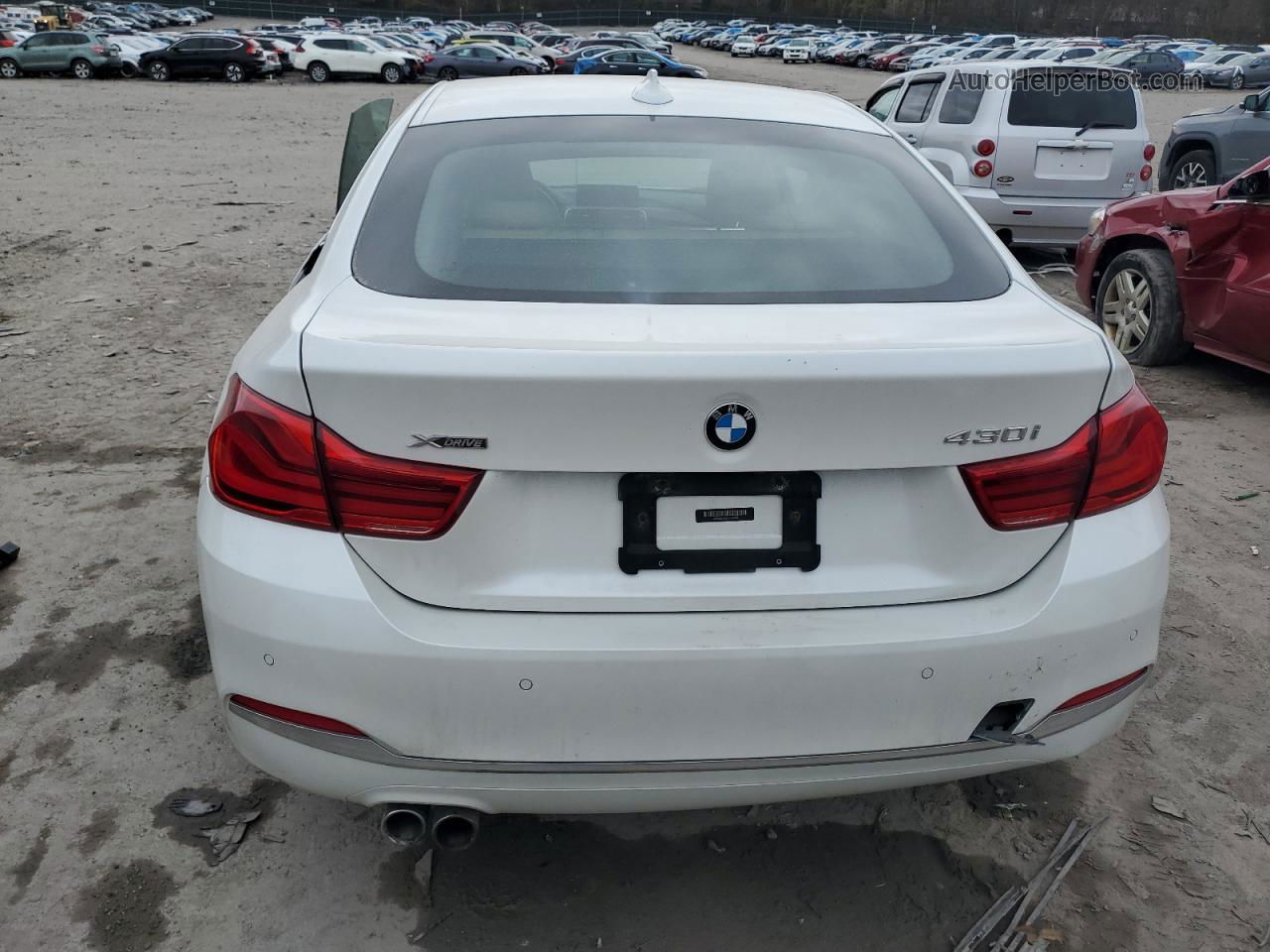 2018 Bmw 430xi Gran Coupe White vin: WBA4J3C53JBL03252