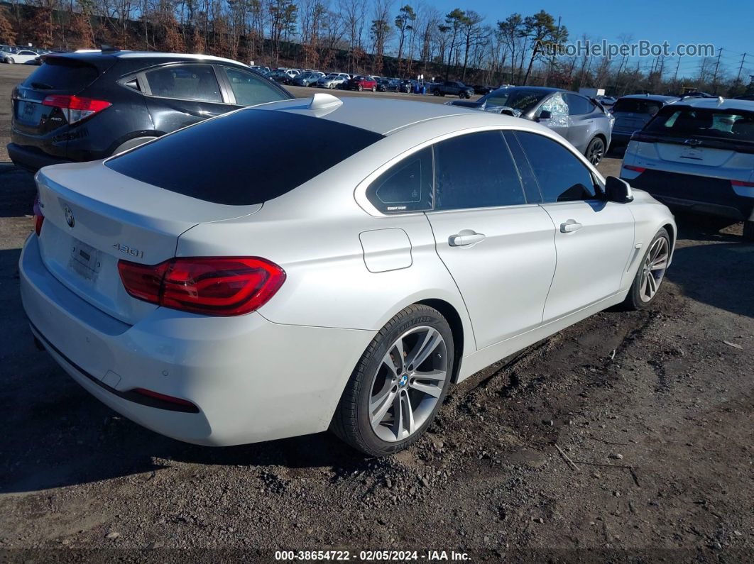 2018 Bmw 430i Gran Coupe Xdrive White vin: WBA4J3C54JBG90882