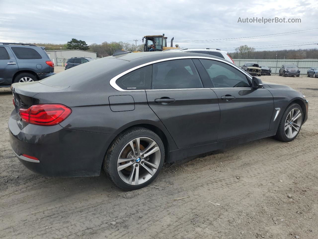 2018 Bmw 430xi Gran Coupe Black vin: WBA4J3C54JBG91000