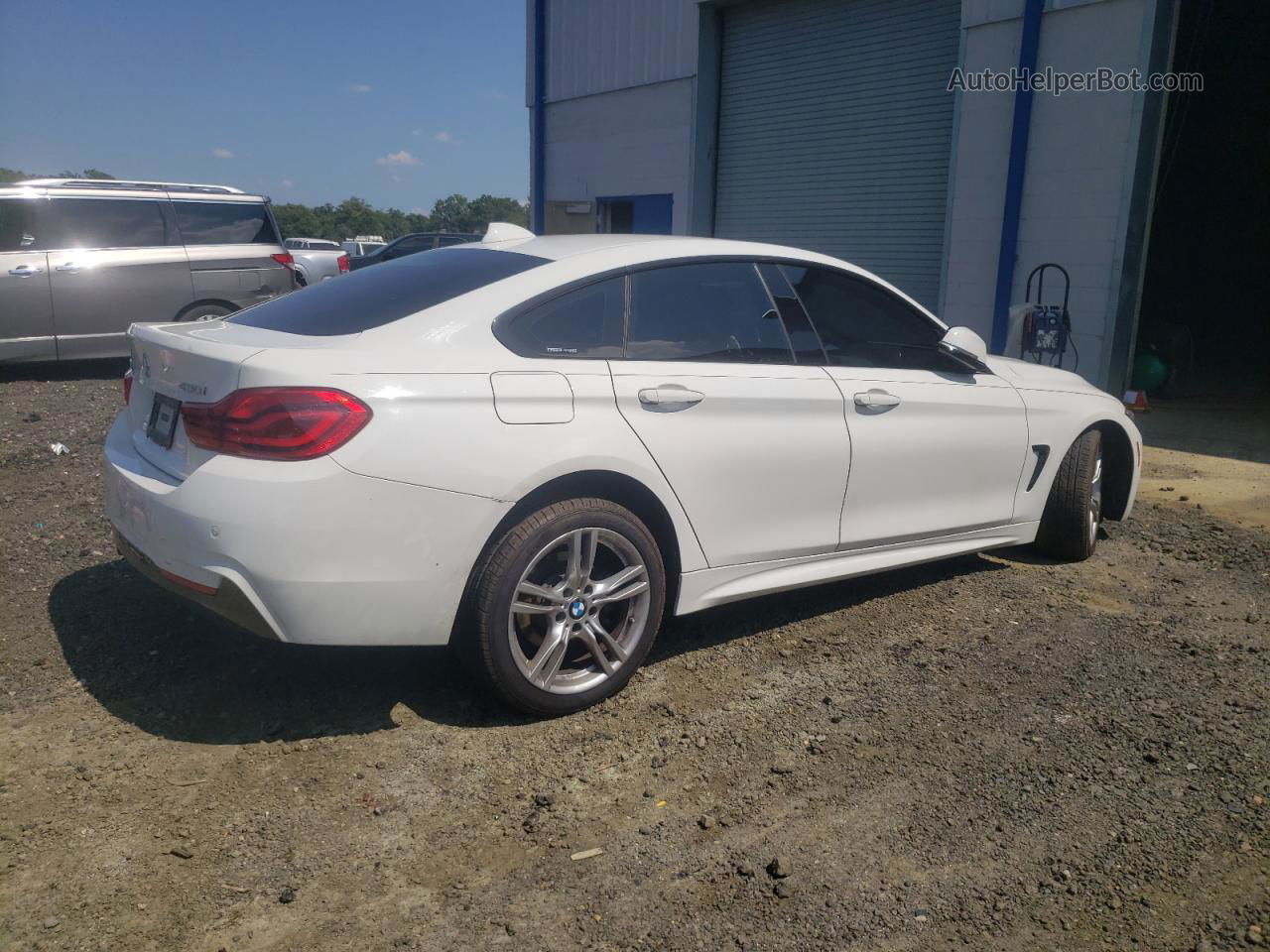 2018 Bmw 430xi Gran Coupe White vin: WBA4J3C54JBG94818