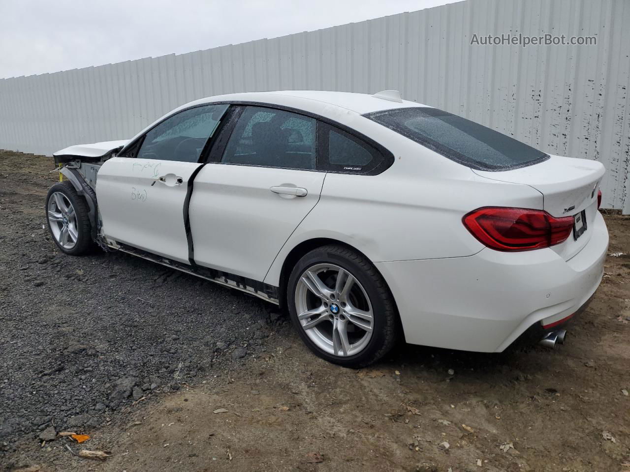 2018 Bmw 430xi Gran Coupe White vin: WBA4J3C54JBG94883