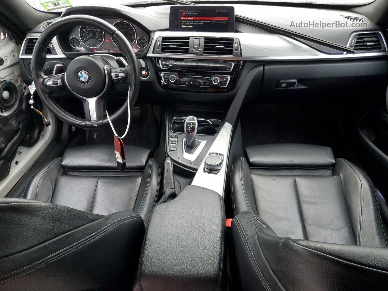 2018 Bmw 430xi Gran Coupe Белый vin: WBA4J3C54JBG94883