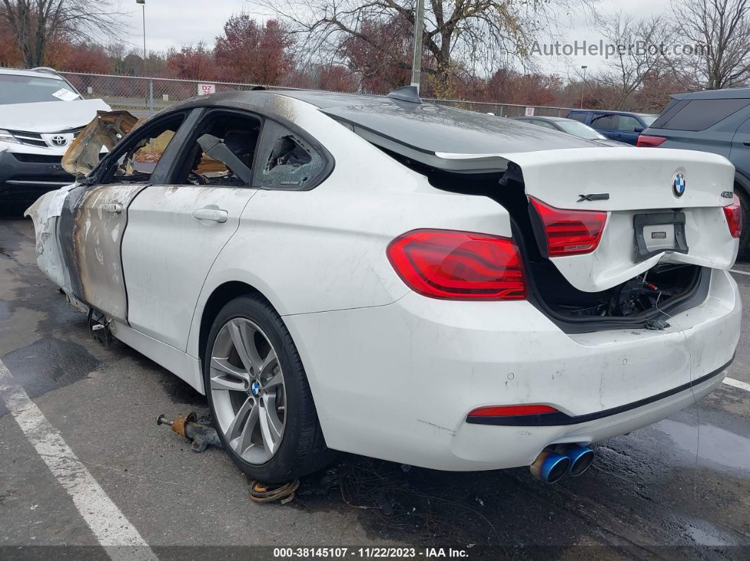 2018 Bmw 430i Gran Coupe Xdrive White vin: WBA4J3C54JBG95158