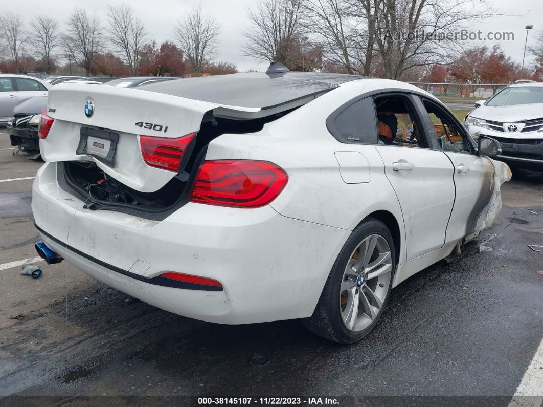 2018 Bmw 430i Gran Coupe Xdrive Белый vin: WBA4J3C54JBG95158