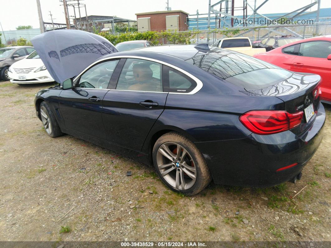 2018 Bmw 430i Gran Coupe Xdrive Black vin: WBA4J3C54JBG97069