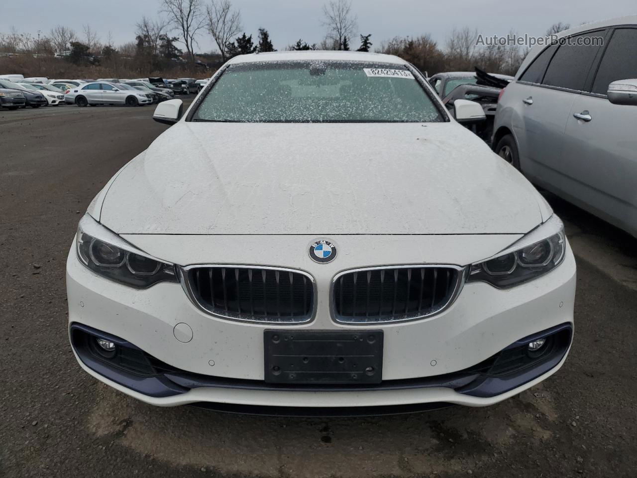 2018 Bmw 430xi Gran Coupe White vin: WBA4J3C56JBG91533