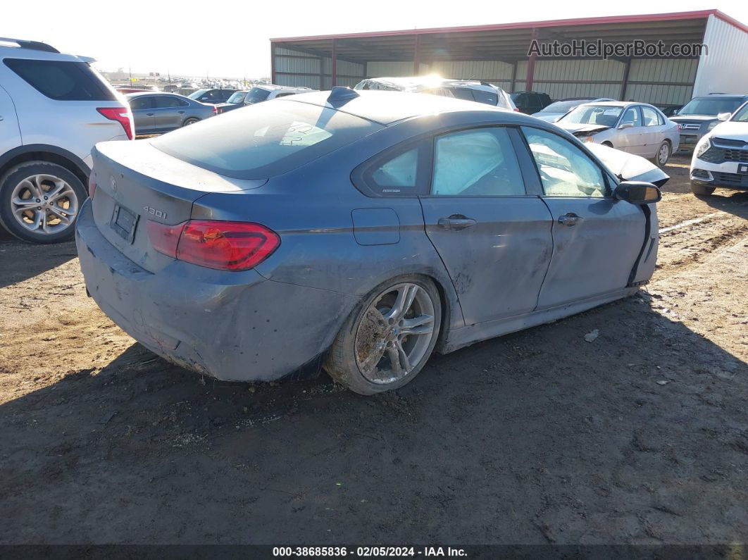 2018 Bmw 430i Gran Coupe Xdrive Gray vin: WBA4J3C56JBL03987