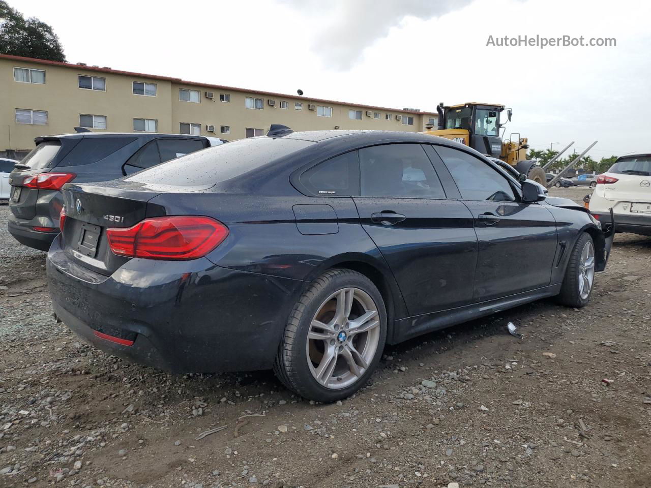 2018 Bmw 430xi Gran Coupe Black vin: WBA4J3C57JBL03108