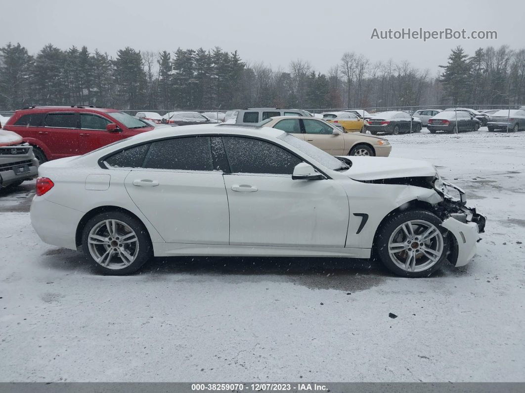 2018 Bmw 430i Gran Coupe Xdrive White vin: WBA4J3C57JBL03982