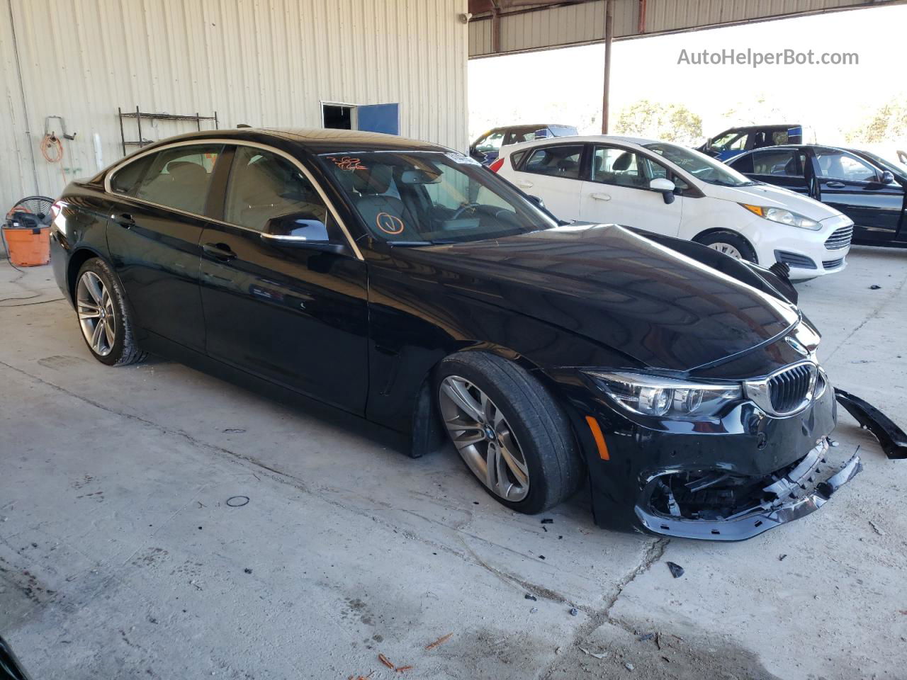 2018 Bmw 430xi Gran Coupe Black vin: WBA4J3C59JBB97652