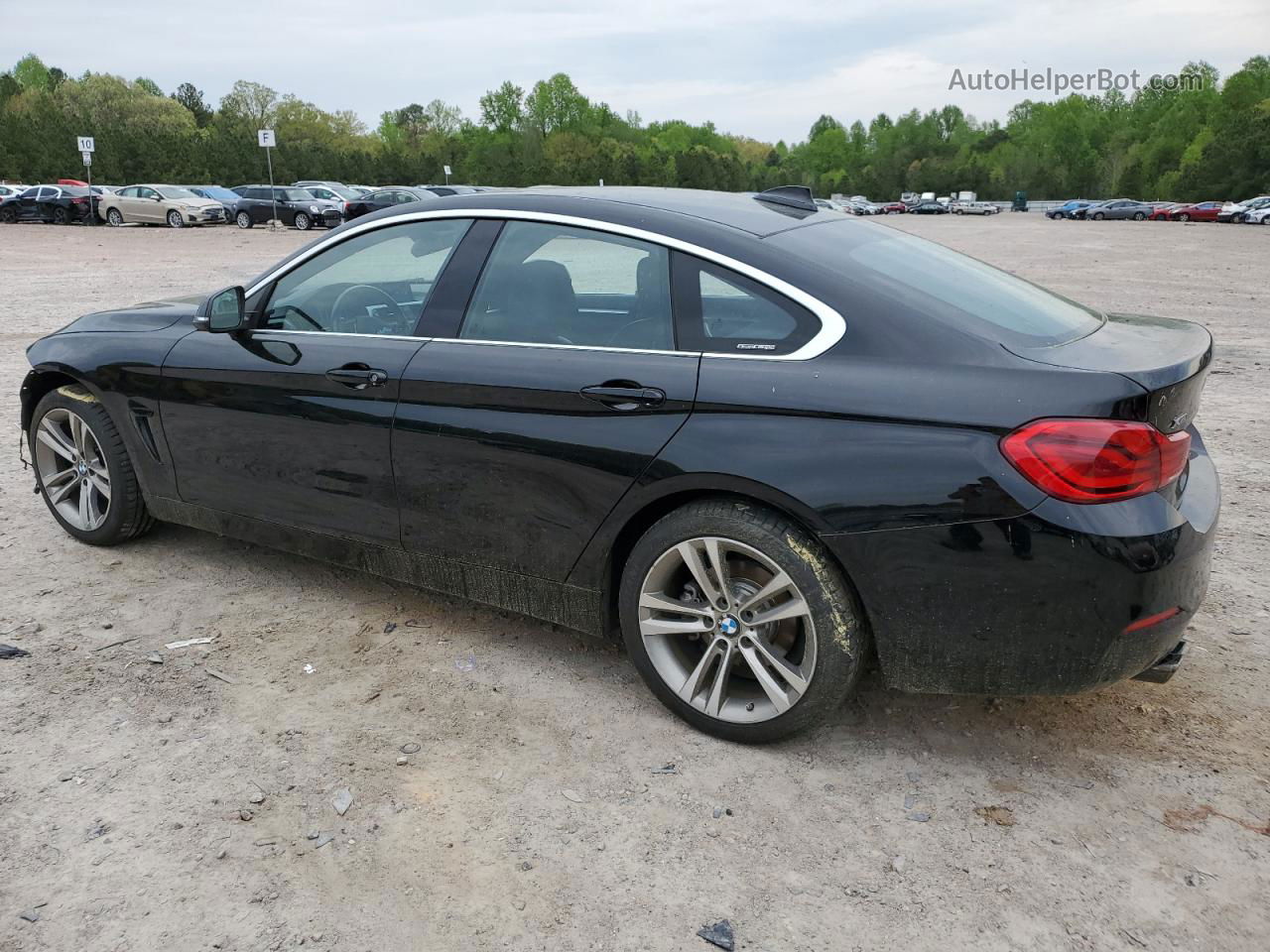 2018 Bmw 430xi Gran Coupe Черный vin: WBA4J3C59JBG91249