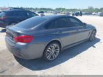 2018 Bmw 430i Gran Coupe Xdrive Gray vin: WBA4J3C59JBG95091