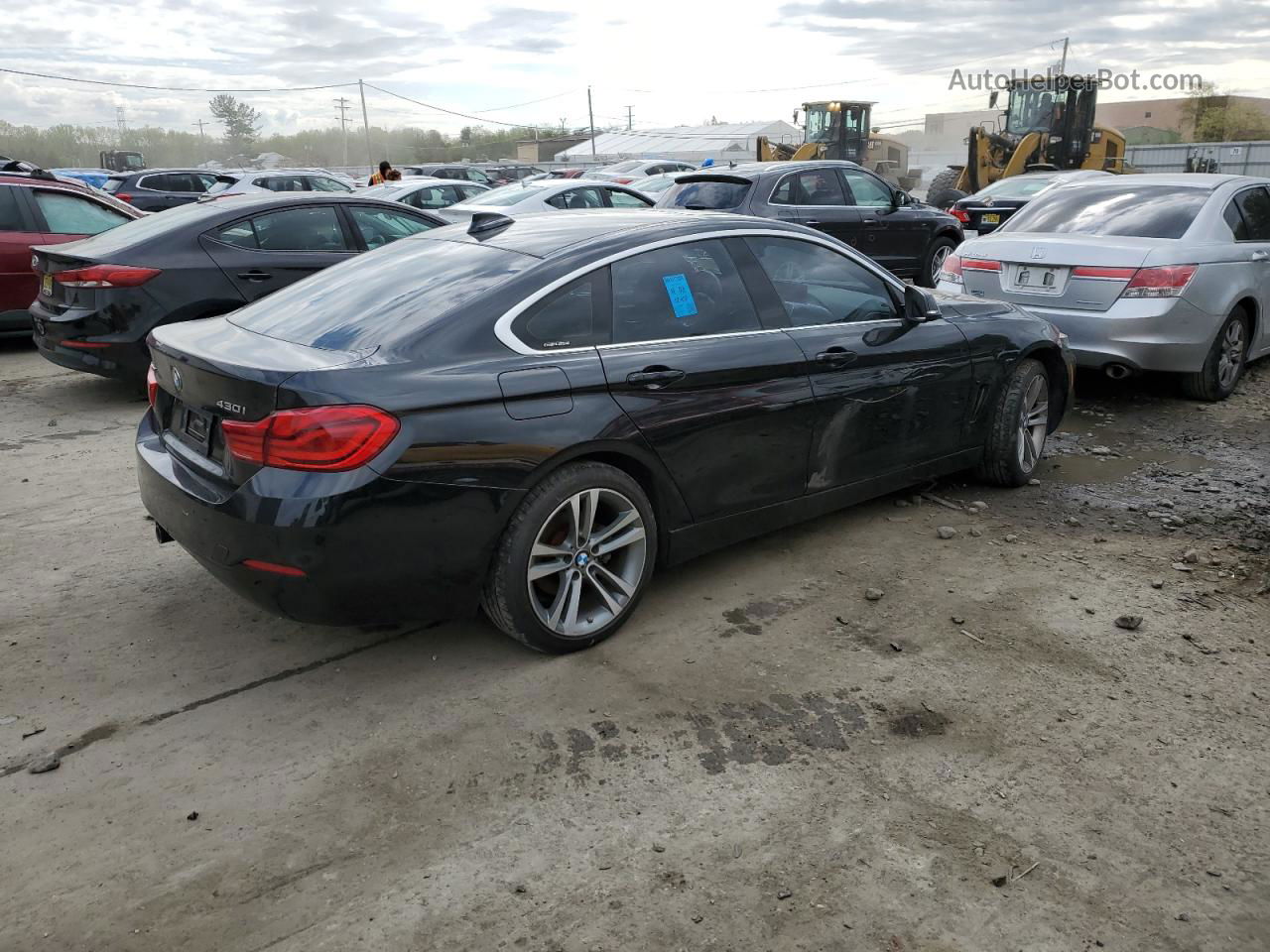 2018 Bmw 430xi Gran Coupe Black vin: WBA4J3C59JBG95866