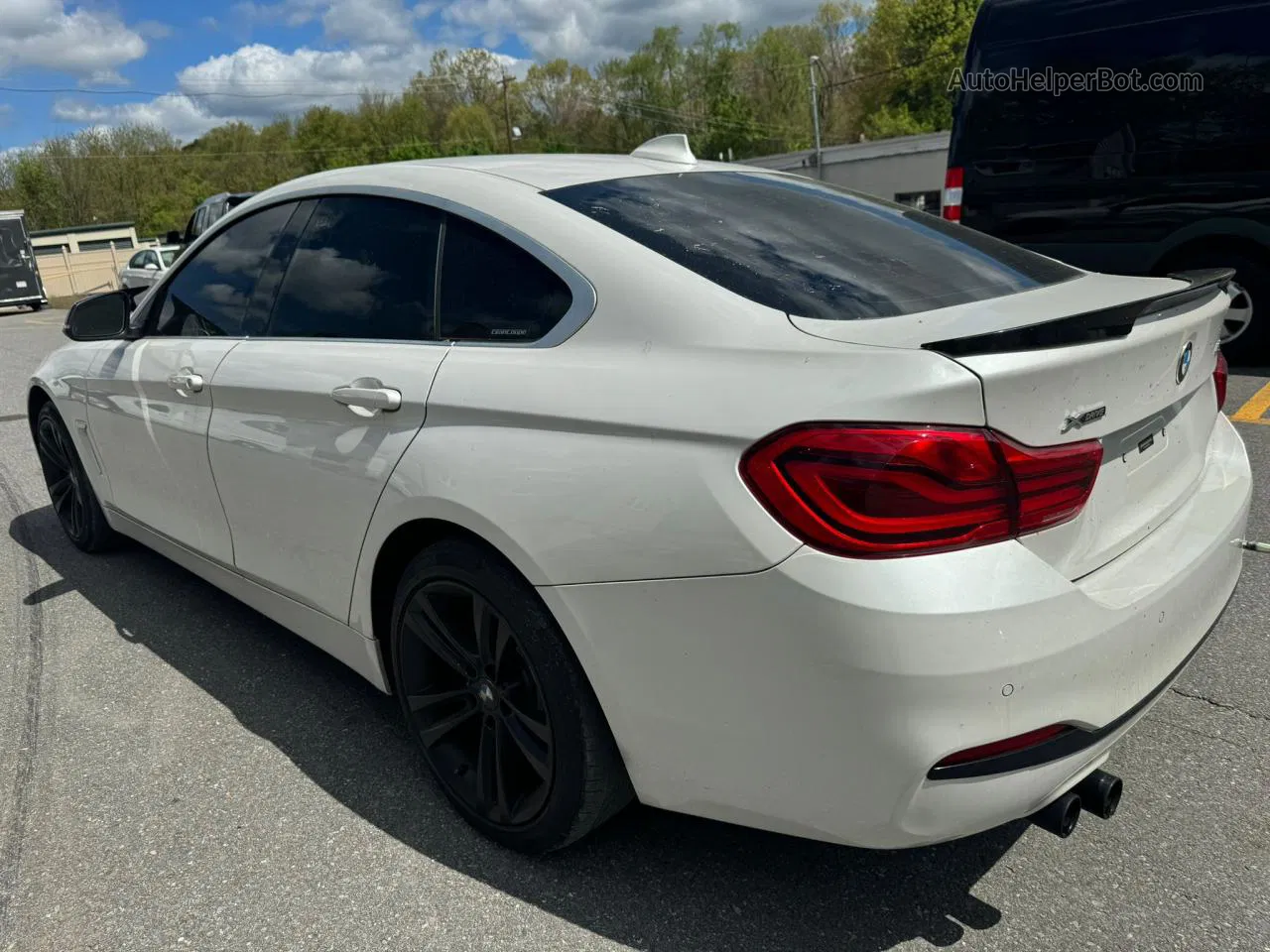 2018 Bmw 430xi Gran Coupe White vin: WBA4J3C59JBG96208