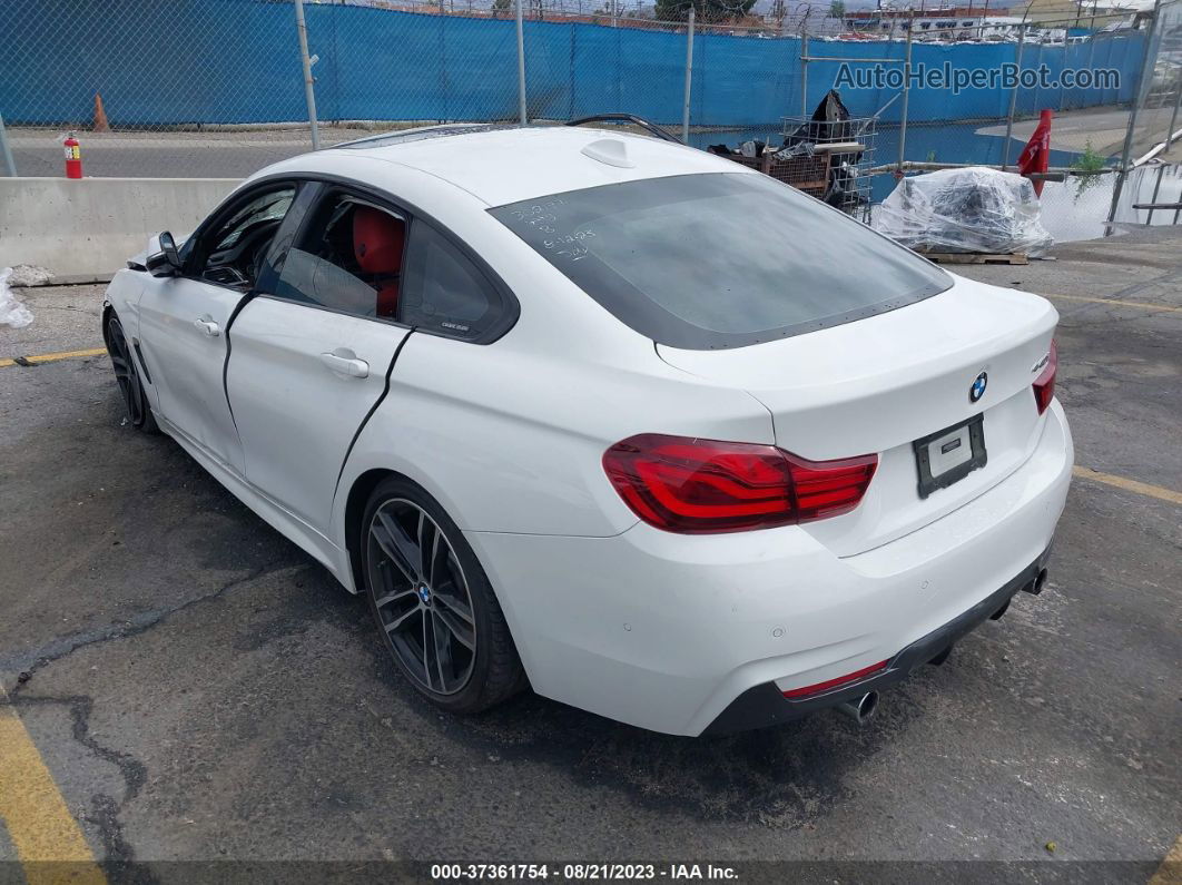 2020 Bmw 4 Series 440i White vin: WBA4J5C06LBU79215