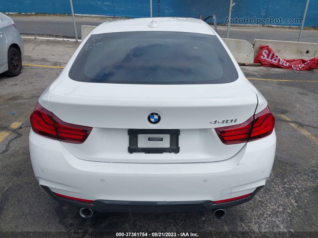 2020 Bmw 4 Series 440i White vin: WBA4J5C06LBU79215