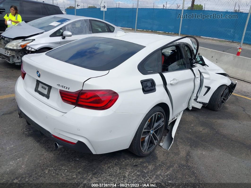 2020 Bmw 4 Series 440i White vin: WBA4J5C06LBU79215