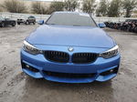 2018 Bmw 440i Gran Coupe Blue vin: WBA4J5C55JBF06741