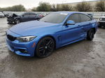 2018 Bmw 440i Gran Coupe Blue vin: WBA4J5C55JBF06741