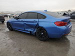 2018 Bmw 440i Gran Coupe Blue vin: WBA4J5C55JBF06741