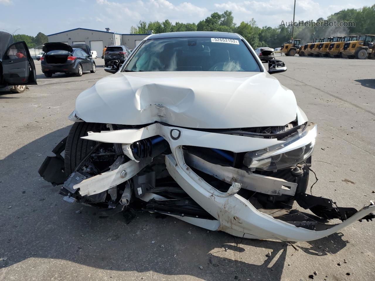 2018 Bmw 440i Gran Coupe White vin: WBA4J5C56JBF06313