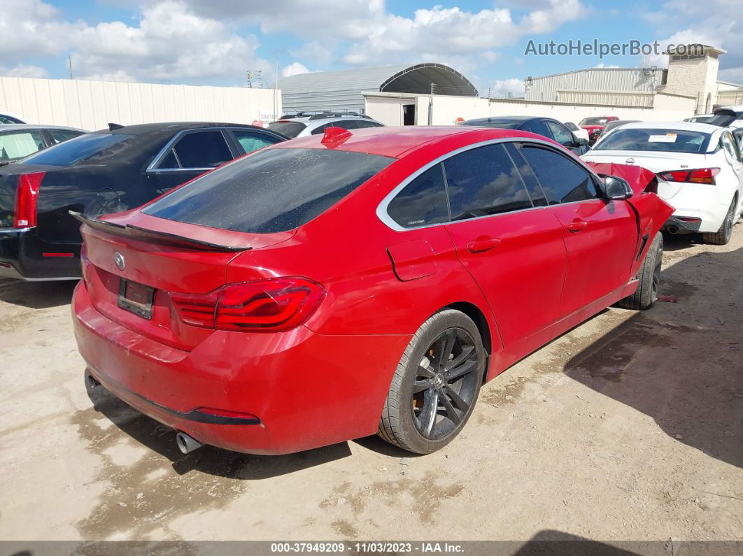 2018 Bmw 440i Gran Coupe Red vin: WBA4J5C56JBF07056