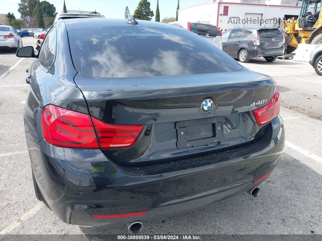 2018 Bmw 440i Gran Coupe   Black vin: WBA4J5C58JBF06765