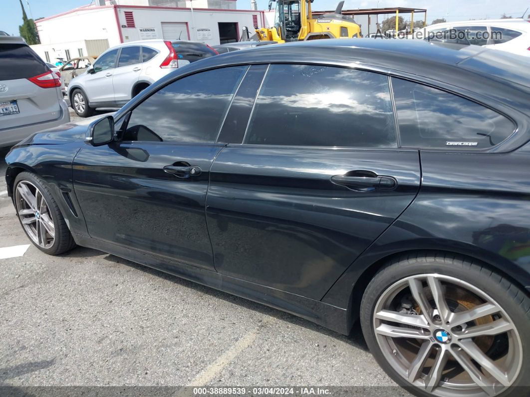 2018 Bmw 440i Gran Coupe   Black vin: WBA4J5C58JBF06765