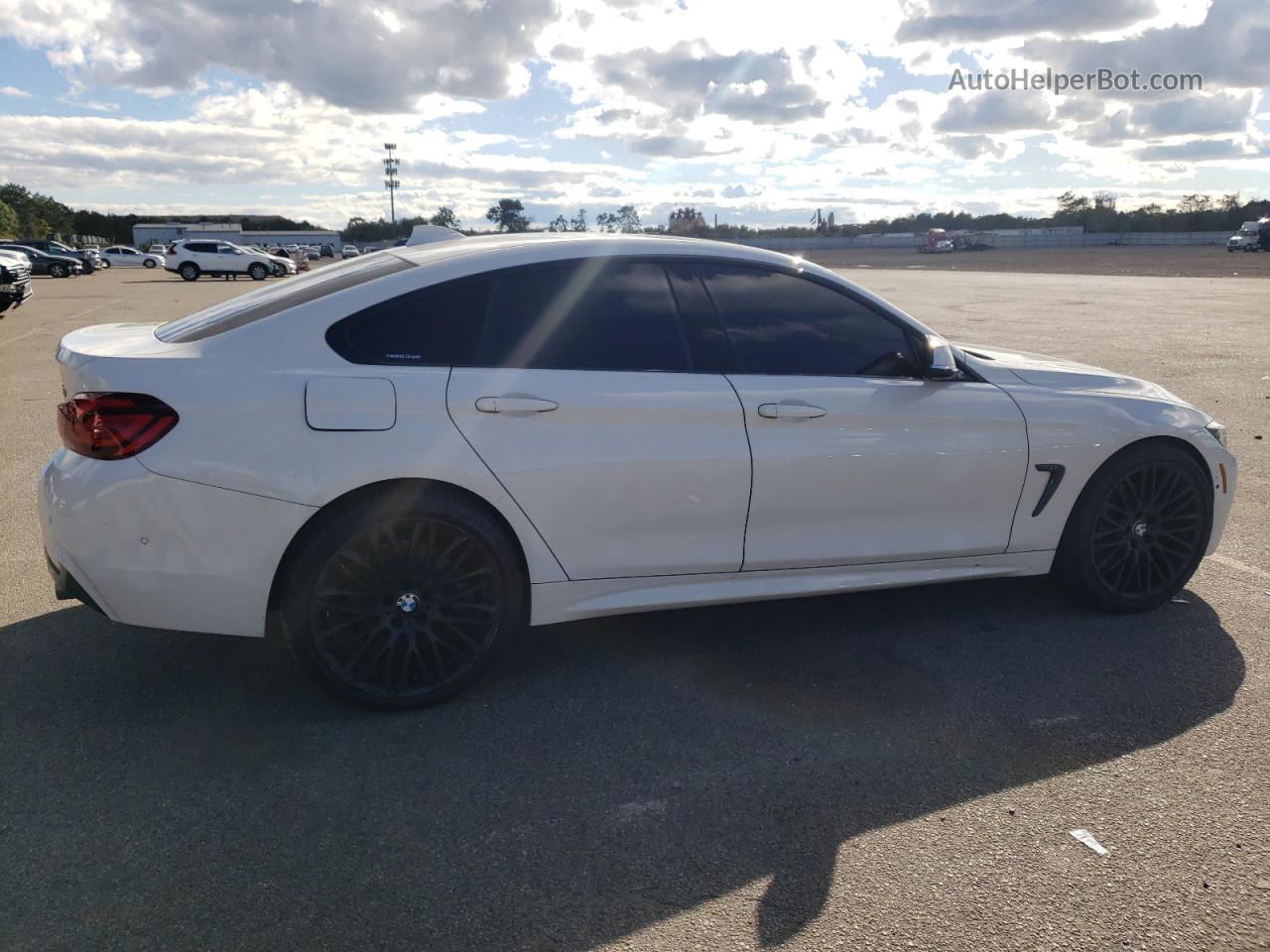 2020 Bmw 440xi Gran Coupe Белый vin: WBA4J7C04LBV99672