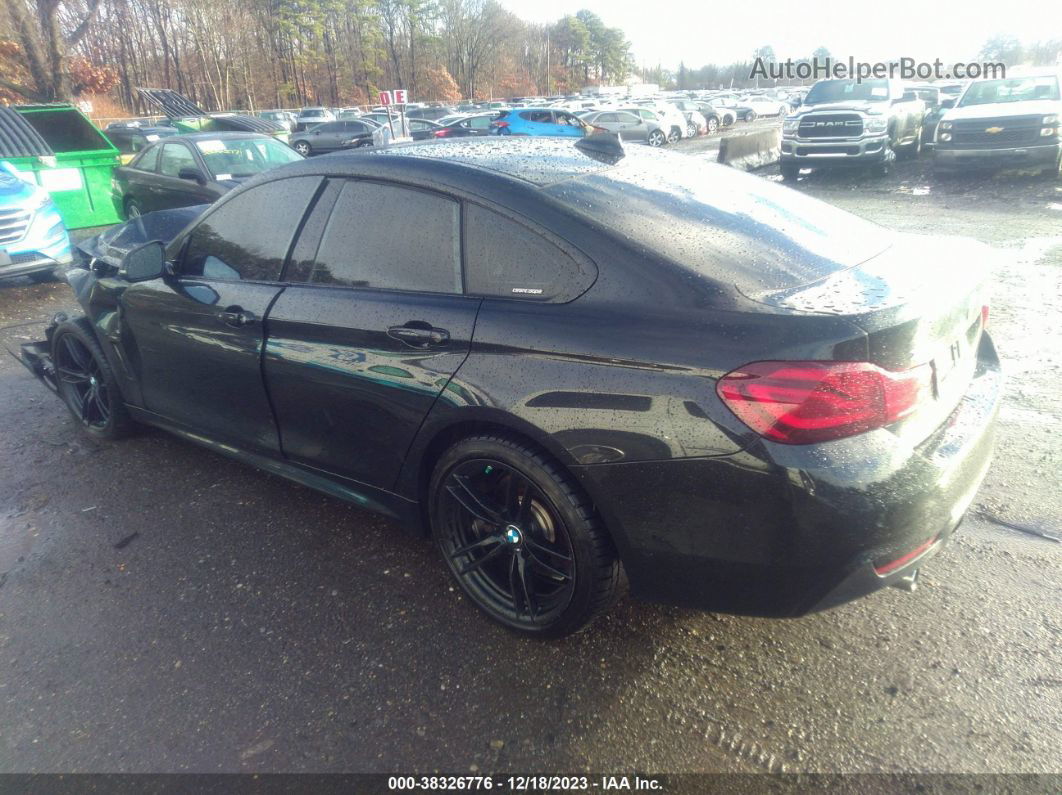 2020 Bmw 440i Gran Coupe Xdrive Black vin: WBA4J7C08LBV99545