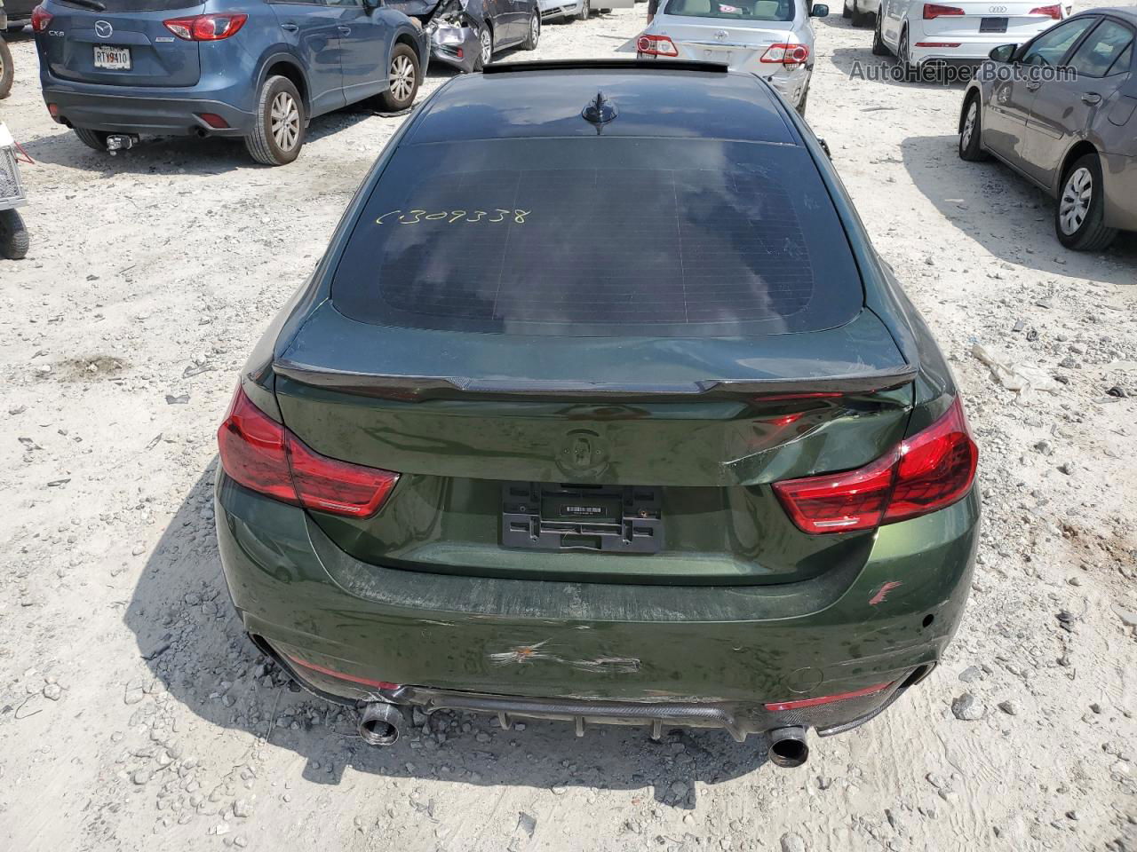 2018 Bmw 440xi Gran Coupe Green vin: WBA4J7C53JBH13981