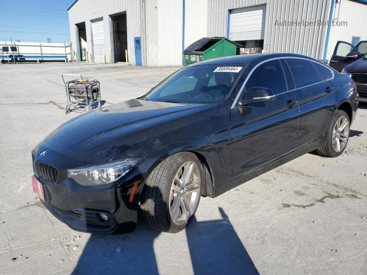 2018 Bmw 440xi Gran Coupe Black vin: WBA4J7C53JBH15228