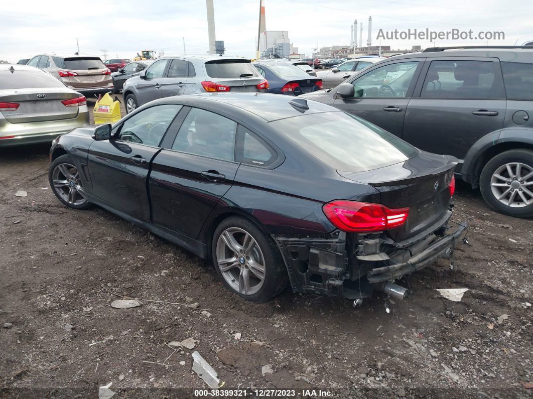 2018 Bmw 440i Gran Coupe Xdrive Черный vin: WBA4J7C55JBB98885