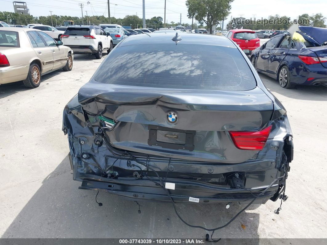 2018 Bmw 4 Series 440i Xdrive Gray vin: WBA4J7C57JBH13918