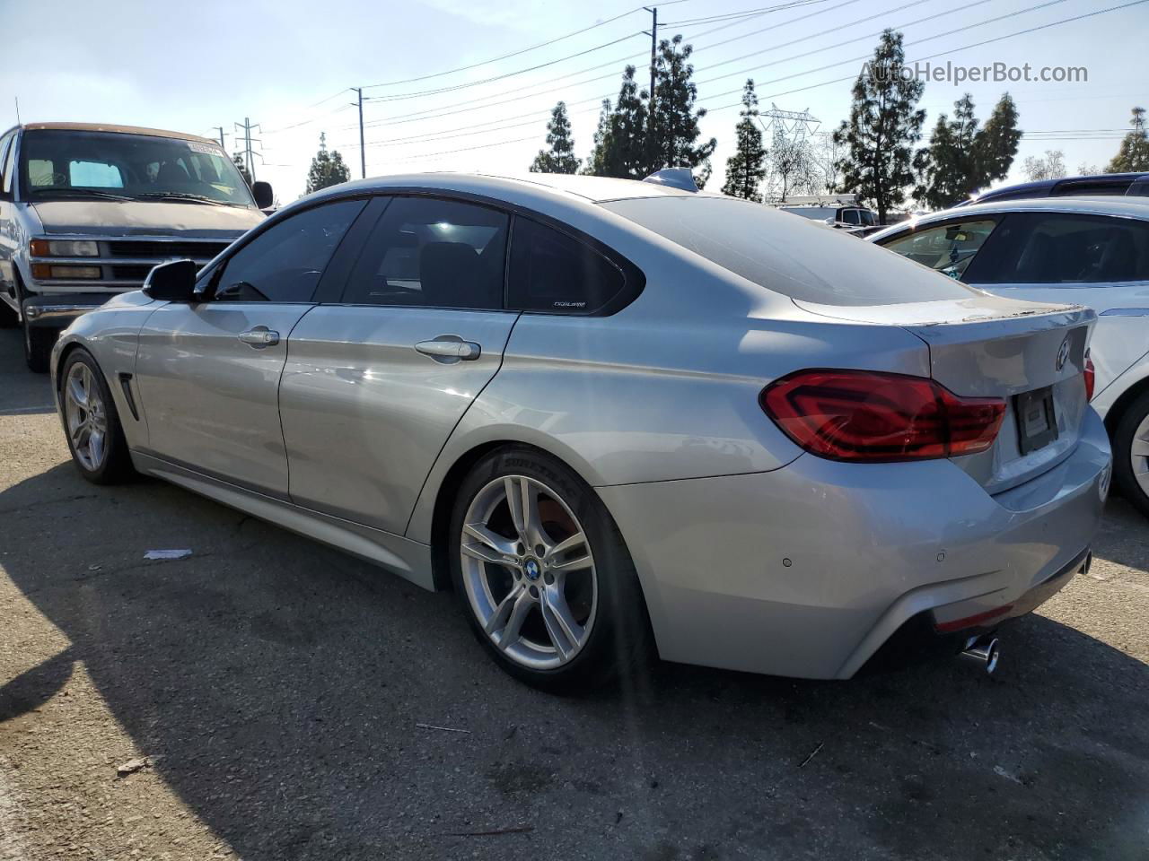 2018 Bmw 440xi Gran Coupe Silver vin: WBA4J7C59JBB98680