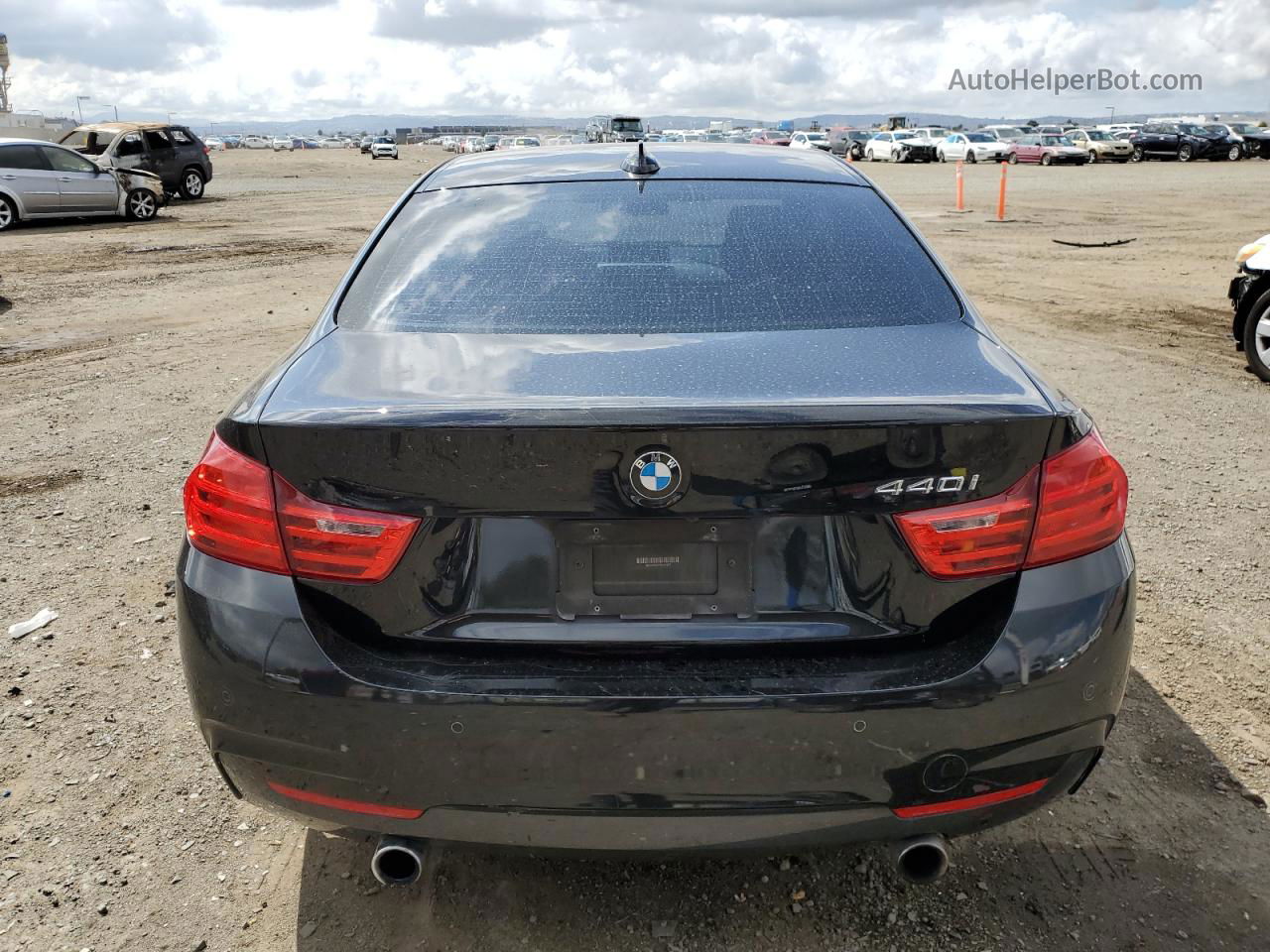 2017 Bmw 440i  Black vin: WBA4P1C34HK522877