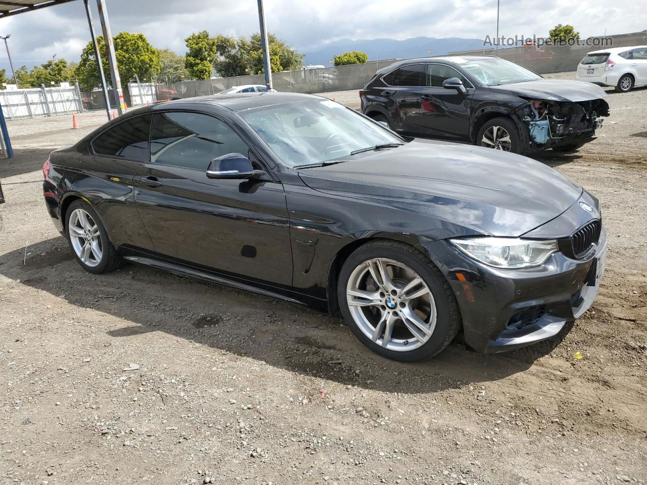 2017 Bmw 440i  Black vin: WBA4P1C34HK522877