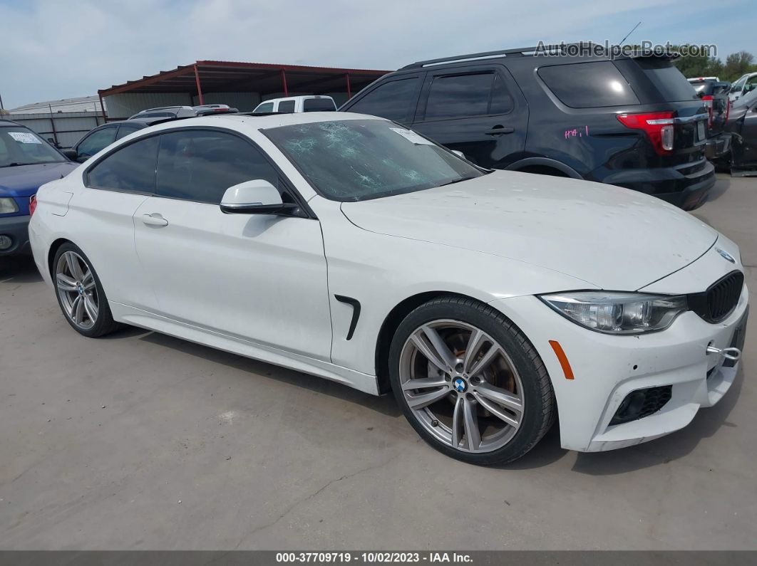 2017 Bmw 4 Series 440i White vin: WBA4P1C39HK522812