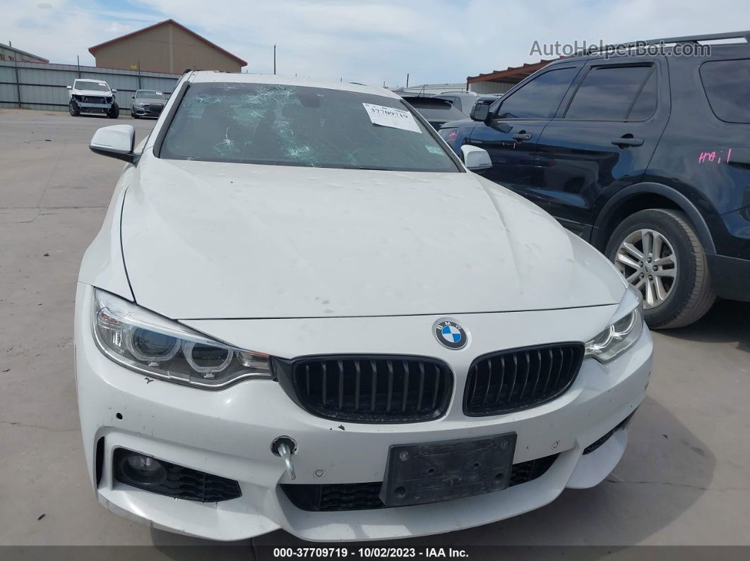 2017 Bmw 4 Series 440i White vin: WBA4P1C39HK522812