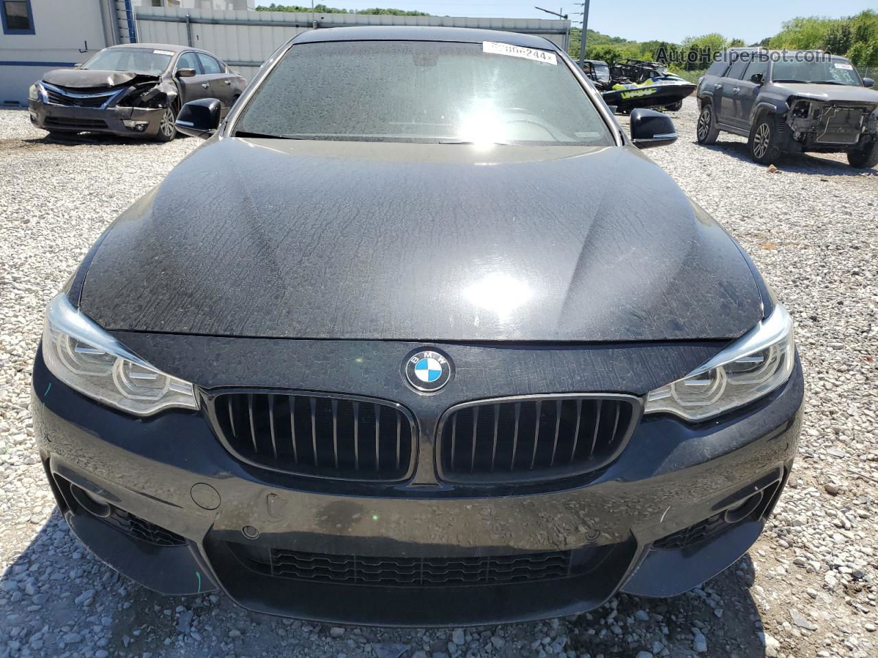 2017 Bmw 440i  Black vin: WBA4P1C52HK522393