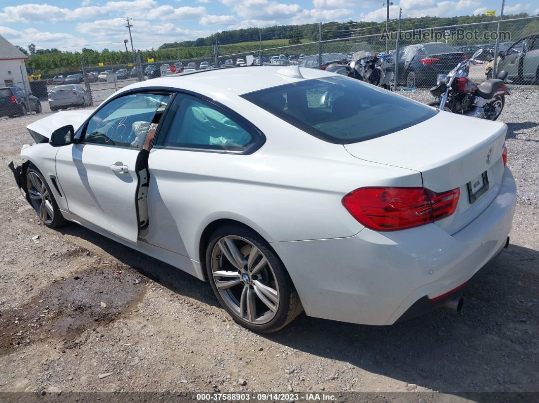 2017 Bmw 4 Series 440i Белый vin: WBA4P1C55HK522629