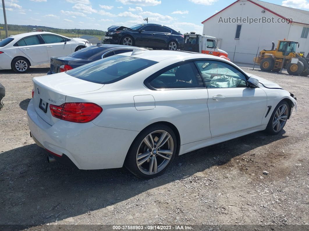 2017 Bmw 4 Series 440i Белый vin: WBA4P1C55HK522629