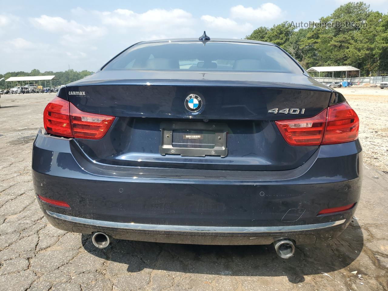 2017 Bmw 440i  Blue vin: WBA4P1C56HK522266