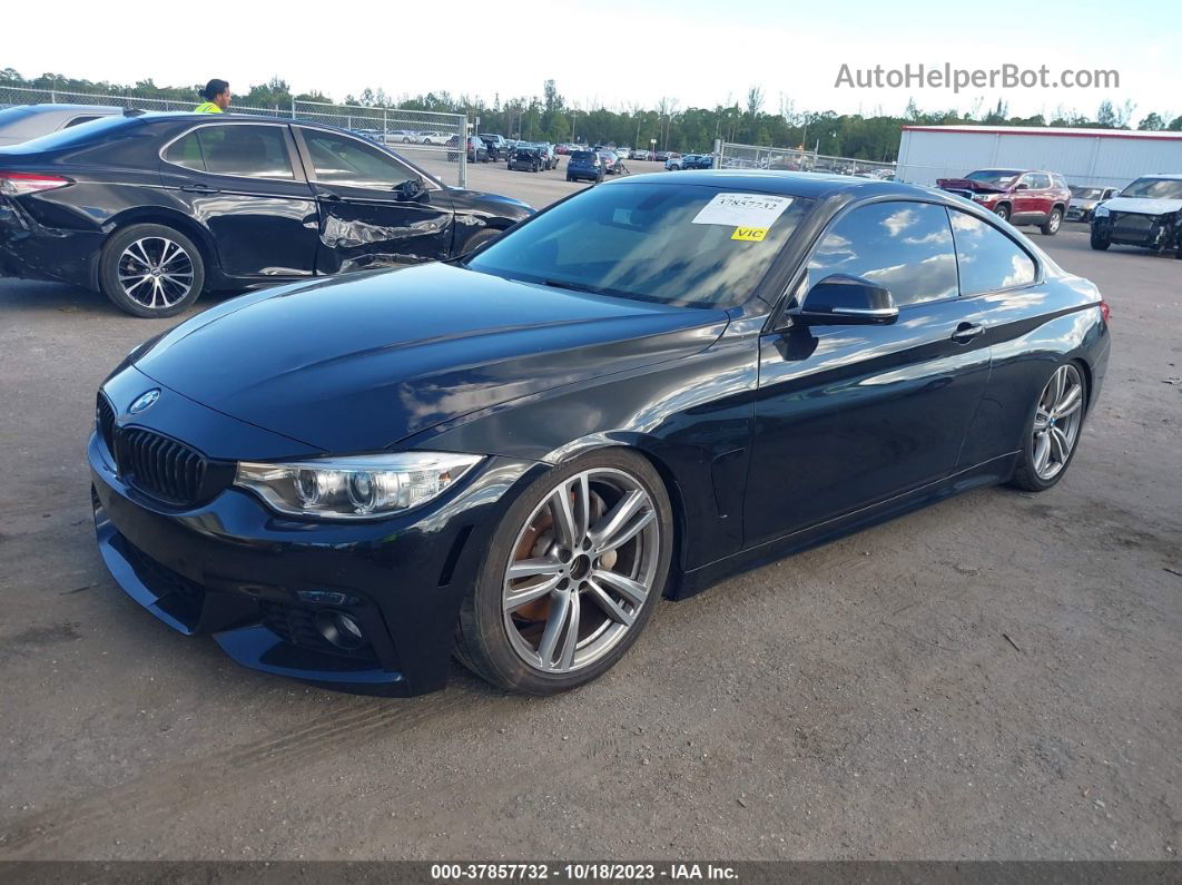 2017 Bmw 440i Black vin: WBA4P1C58HK522298